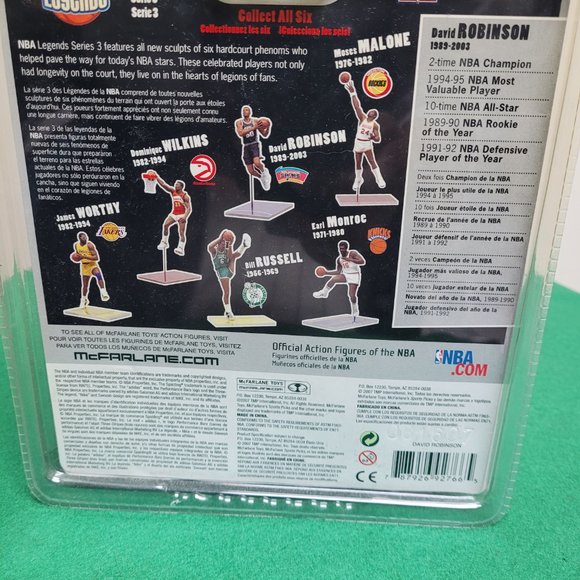 McFarlane DAVID ROBINSON San Antonio Spurs - Picture 3 of 3